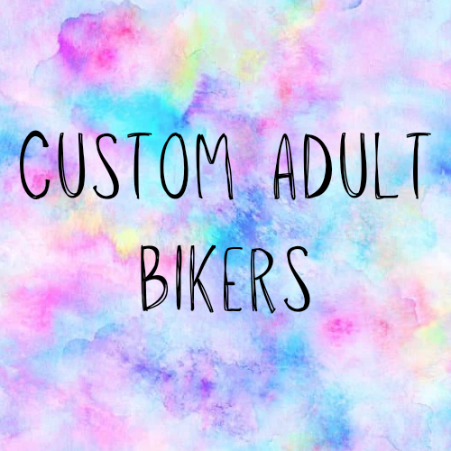 Custom adult bikers